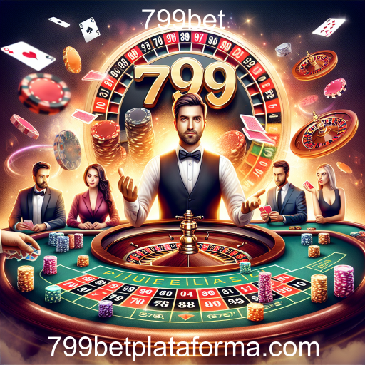 A Emoção do Casino Ao Vivo no 799bet